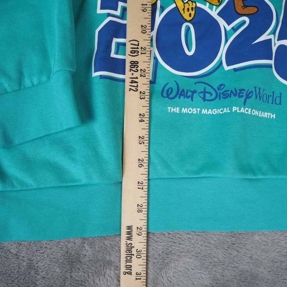 Walt Disney‎ World 2025 Pullover Crewneck Sweatshirt Adult XL Fireworks Mickey